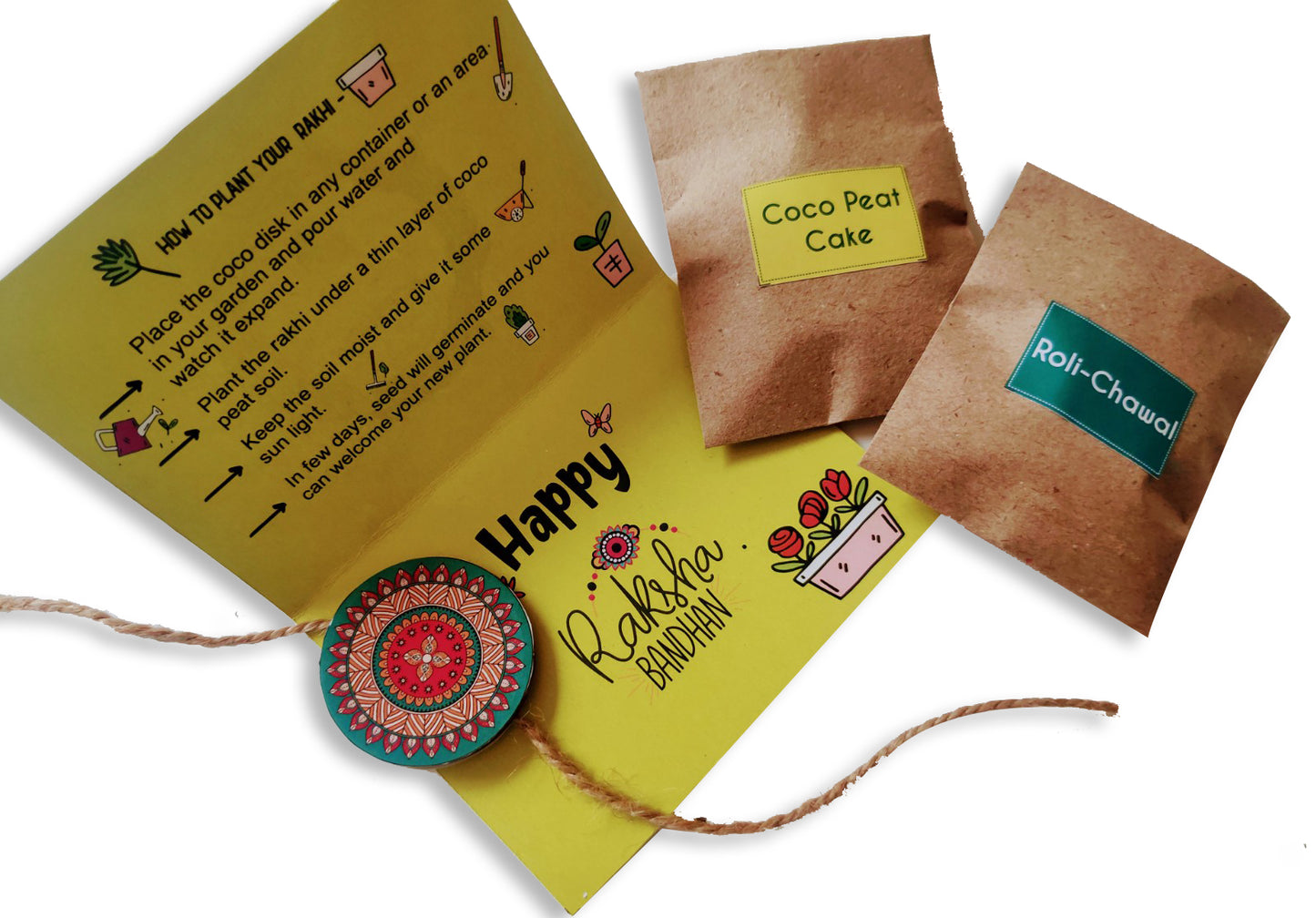 Plantable Rakhi Kit