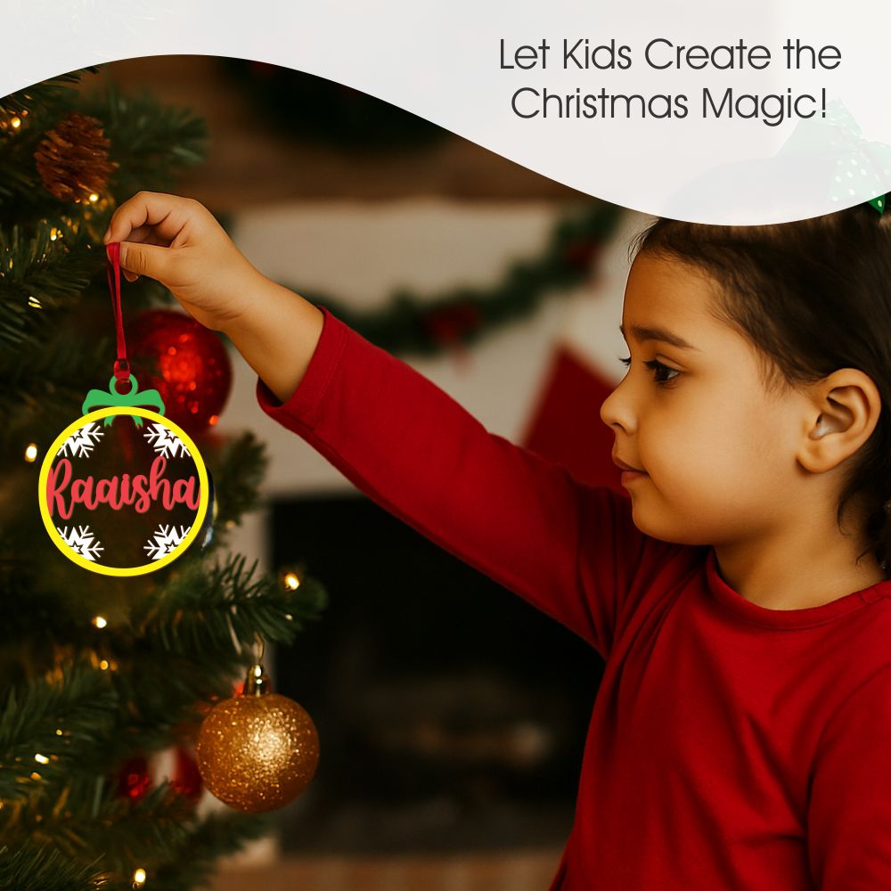 DIY Christmas Ornaments (Personalized)
