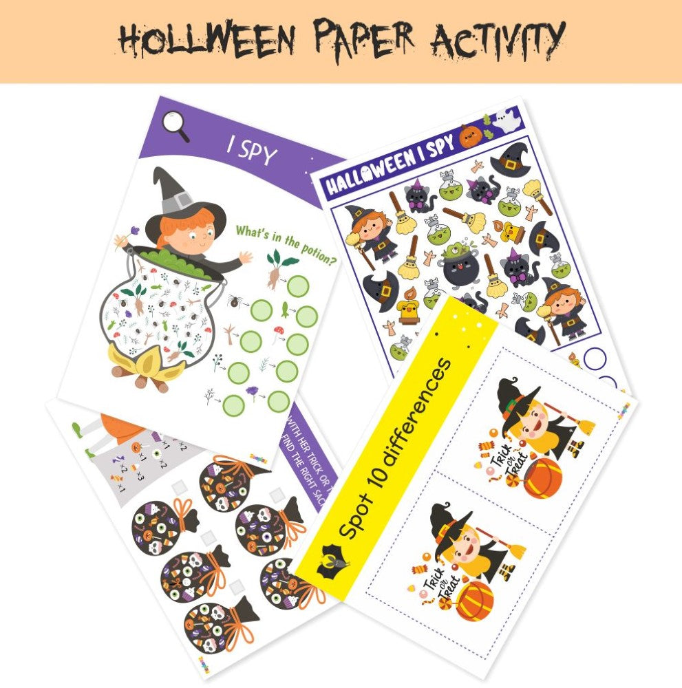 Happy Halloween Activity Kit