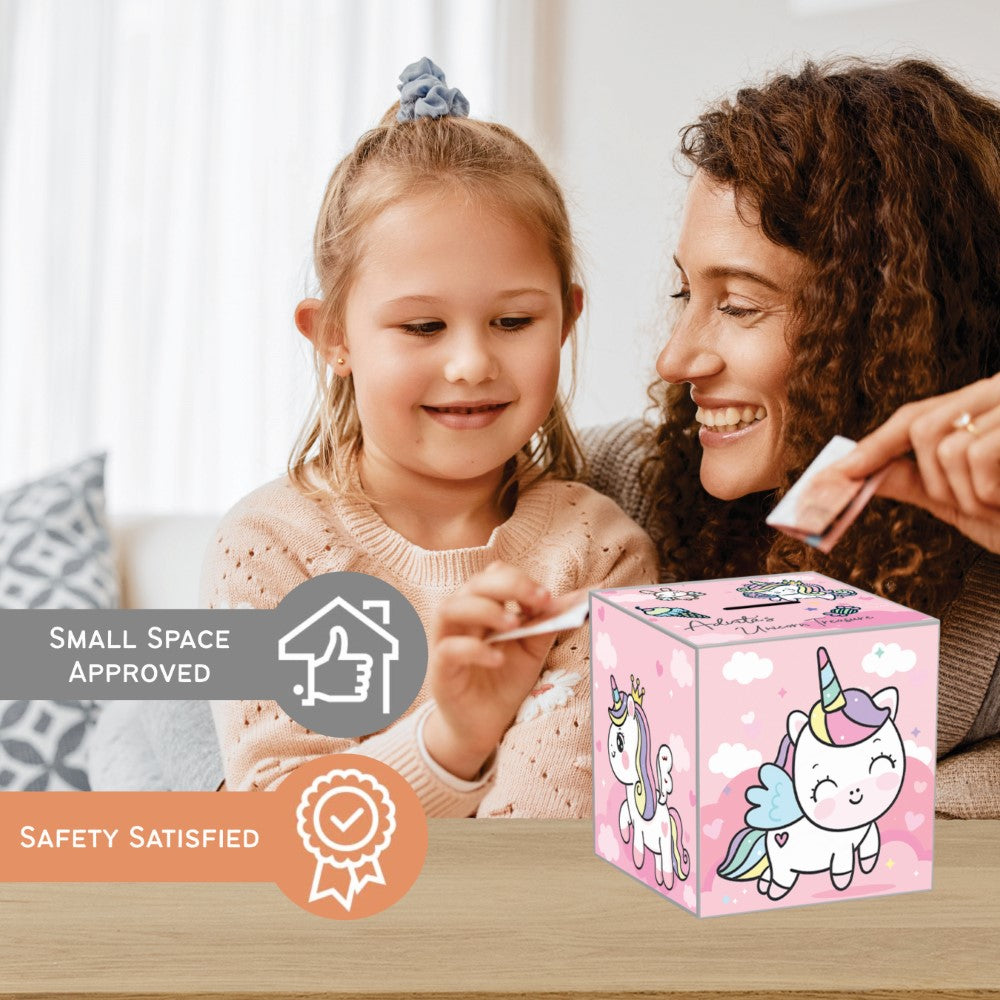 My Money Box personalised -  Unicorn Sparkle