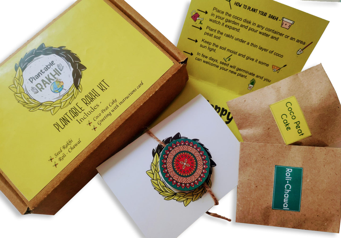 Plantable Rakhi Kit