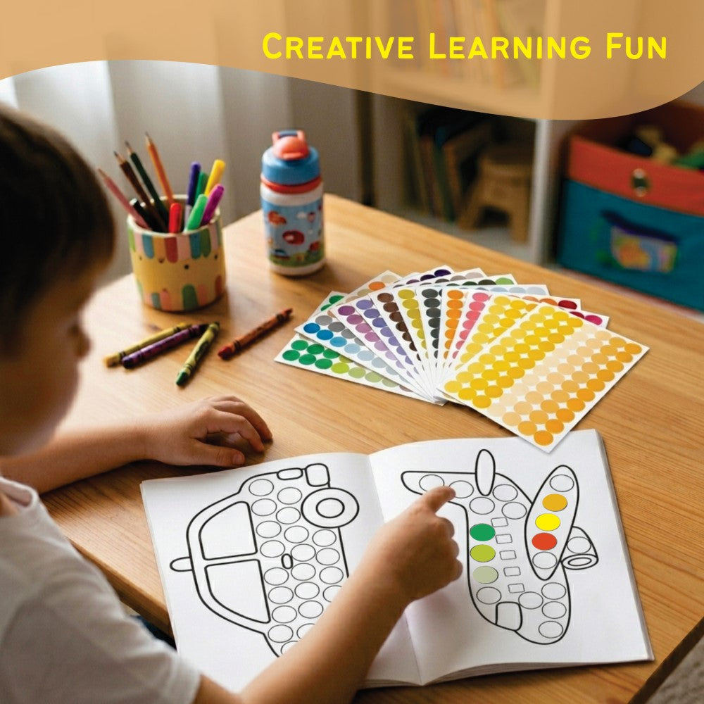 Fun with dot stickers