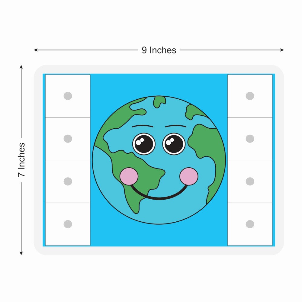 Happy earth sad earth sorting activity