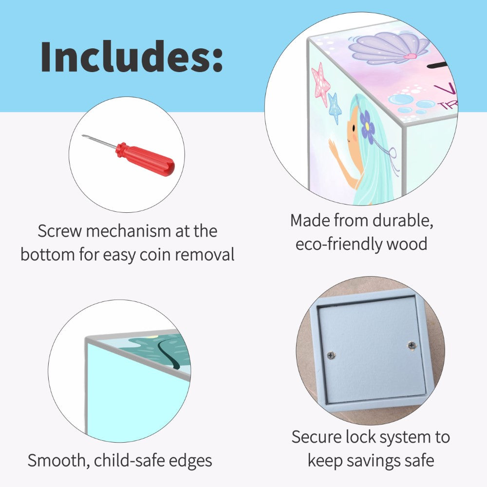 My First Bank - Mermaid Treasure