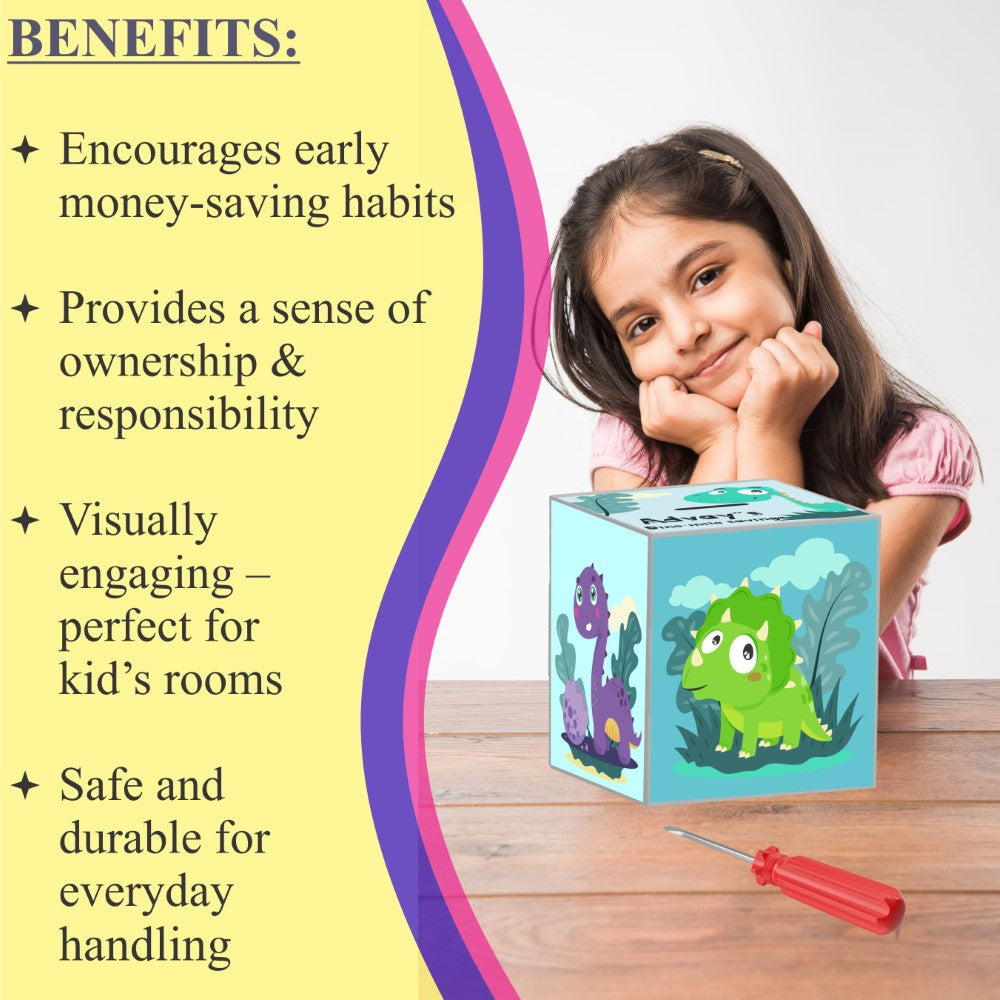 My Money Box personalised - Roar & Save