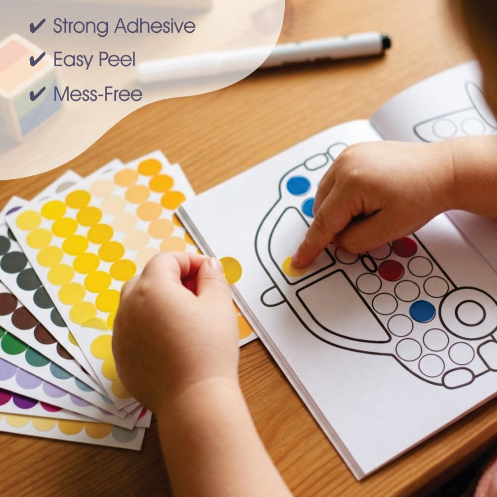Fun with dot stickers