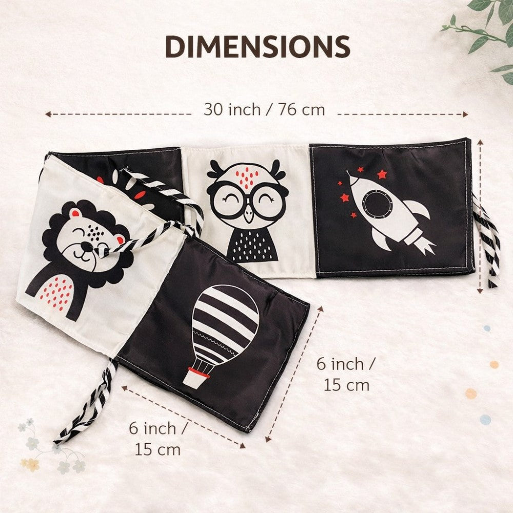 My First Book – Soft High-Contrast Cloth Book