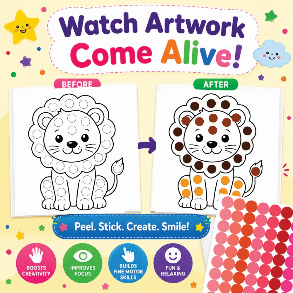 Fun with dot stickers