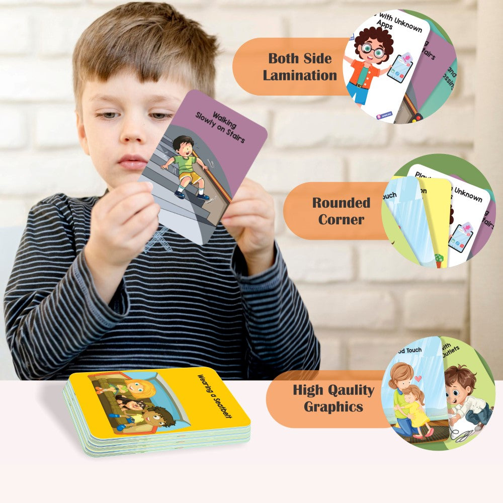 My Safe Space Flashcards - Everyday Safety Made Easy (Pack of 32 cards)