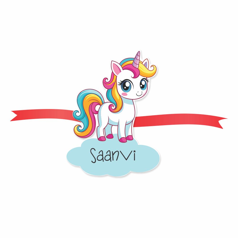 Magnetic Rakhi - Unicorn