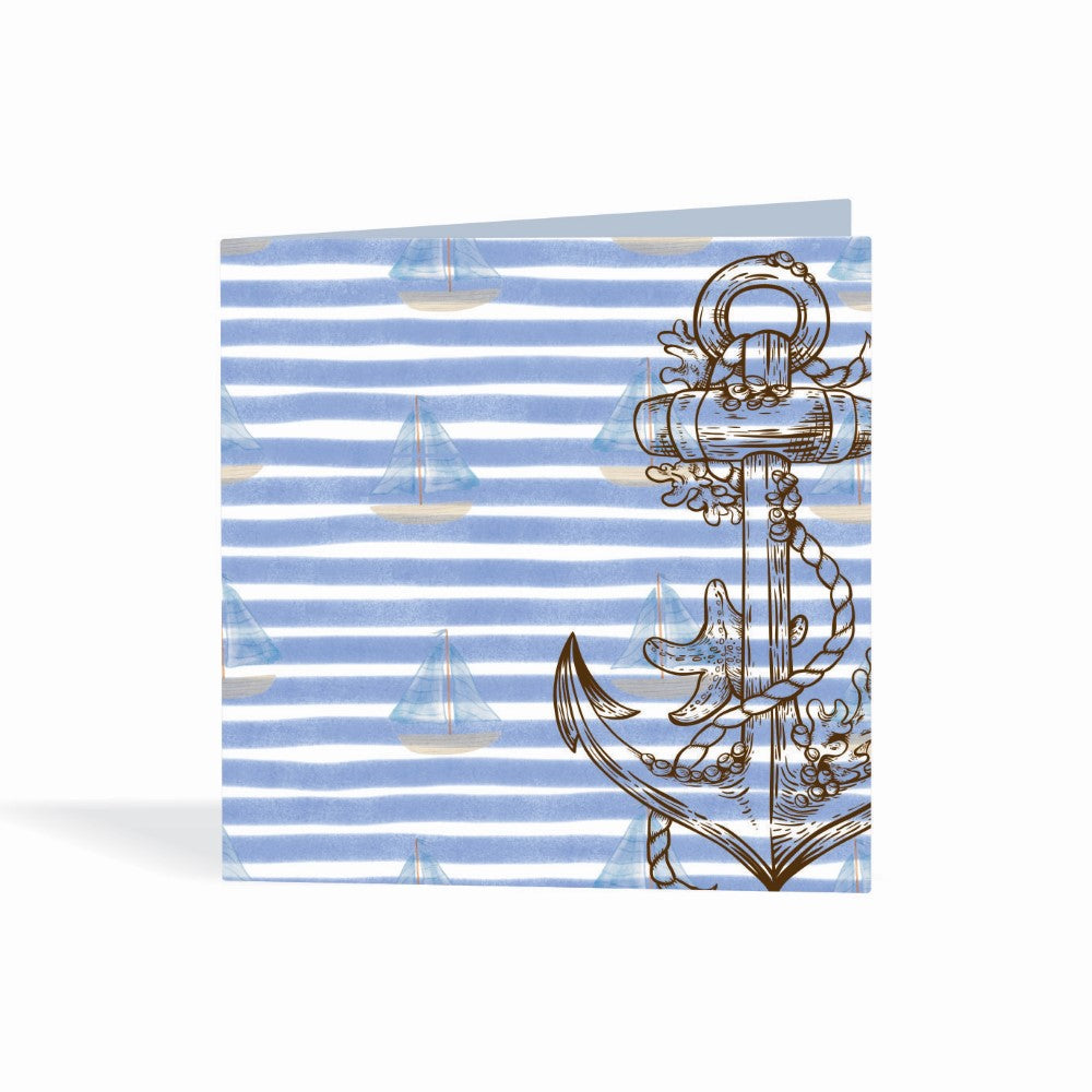 Personalised GIft Notecard  - Anchored Wishes