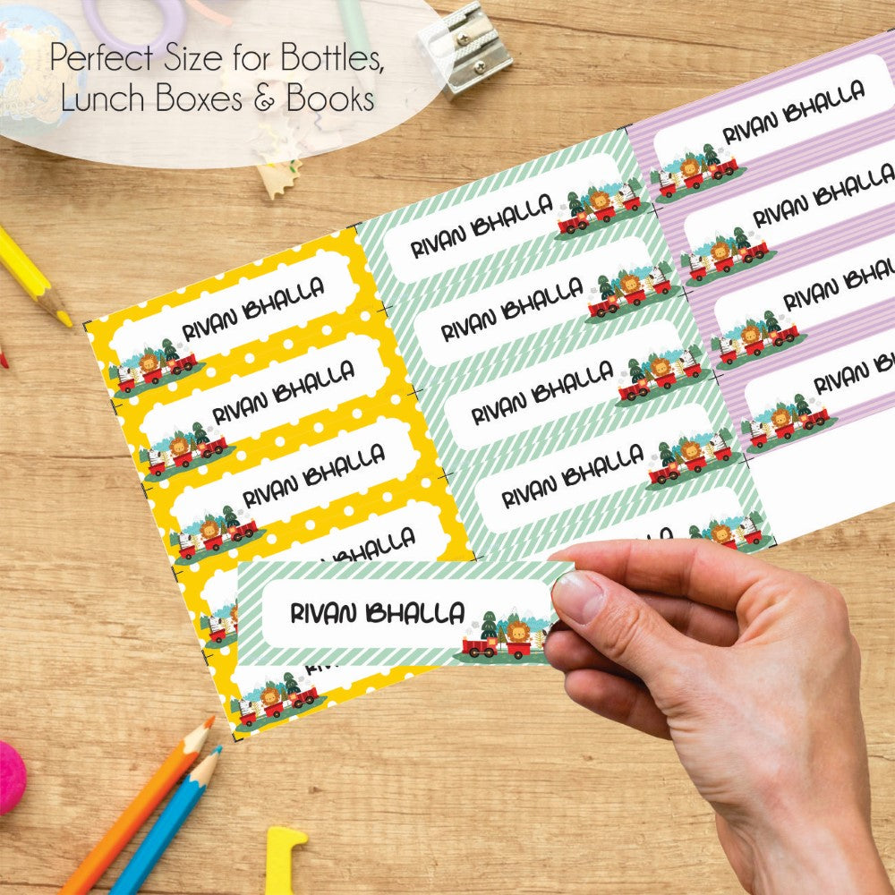 Waterproof Name Labels - Animal Express