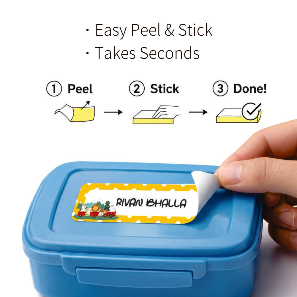 Waterproof Name Labels - Animal Express