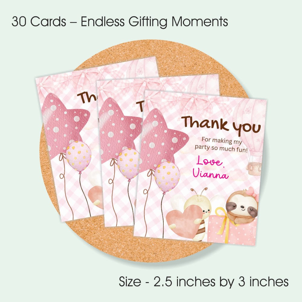 Thank You Tag - Baby Love Girl