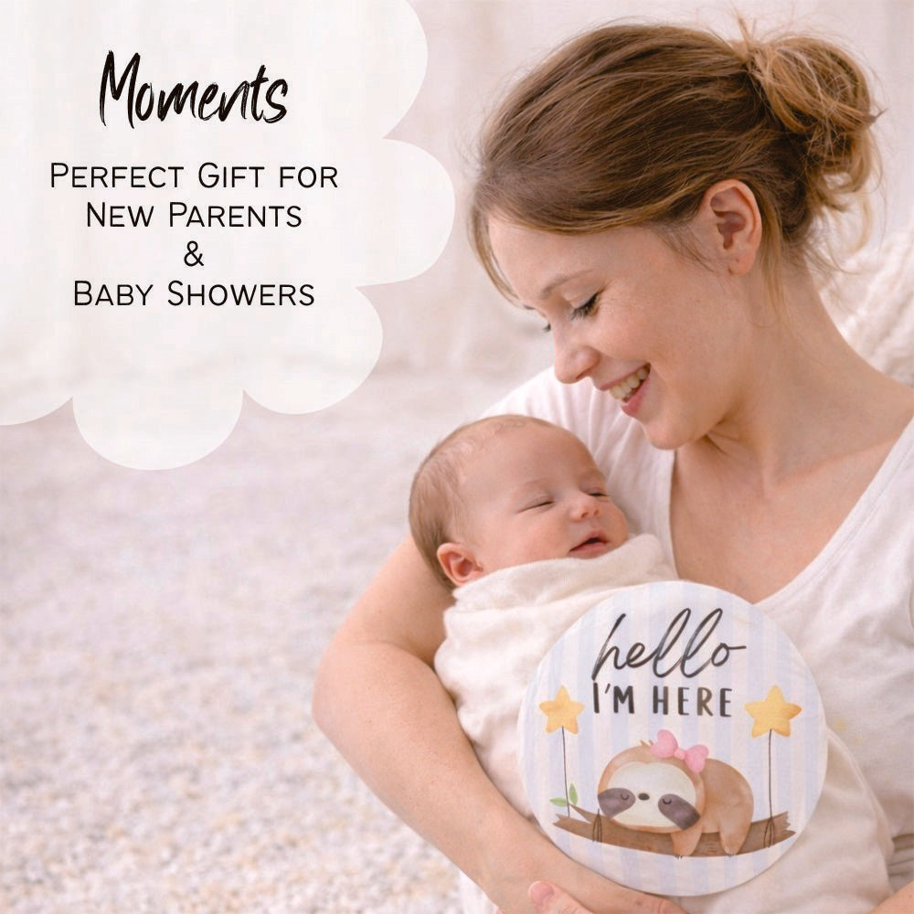 Baby Milestone Stickers - Pack of 24 (Multicolour)