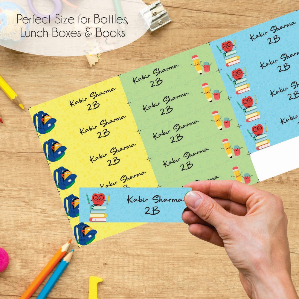 Waterproof Name Labels - Bookworm Club