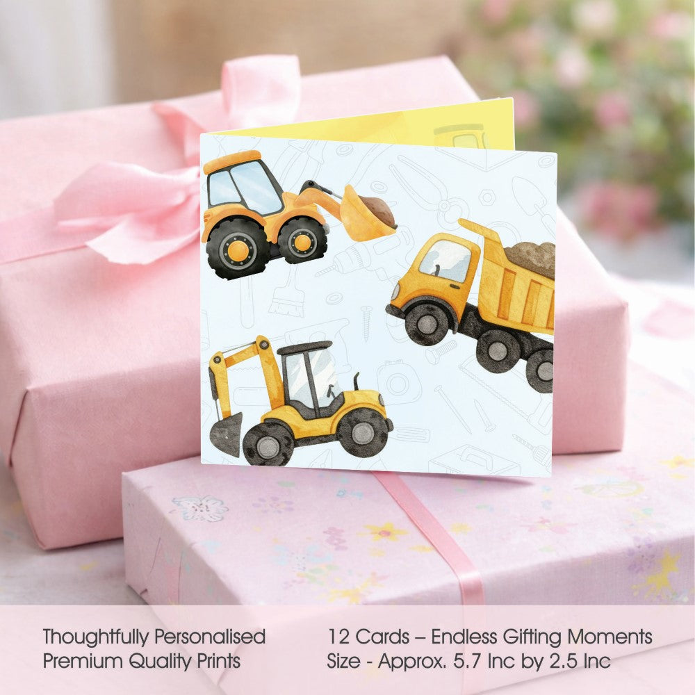 Personalised GIft Notecard - Building Joy