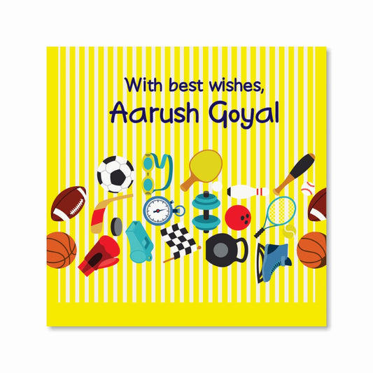 Gift Labels personalized - Champion Kids