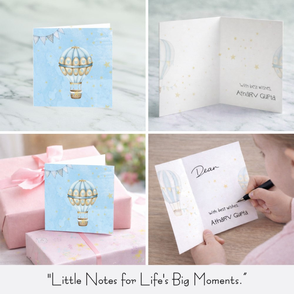 Personalised GIft Notecard - Cloud Nine