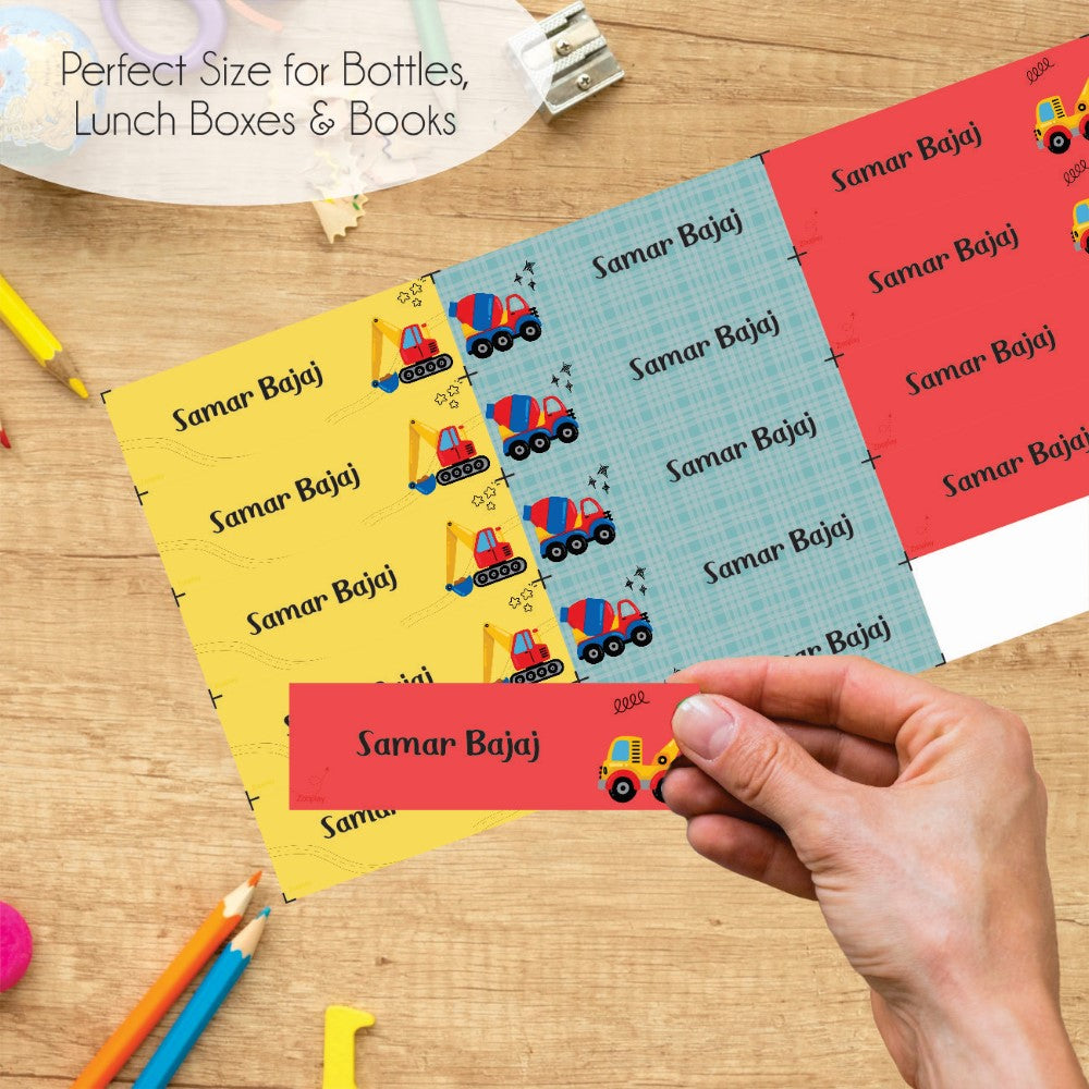 Waterproof Name Labels - Crane Zone
