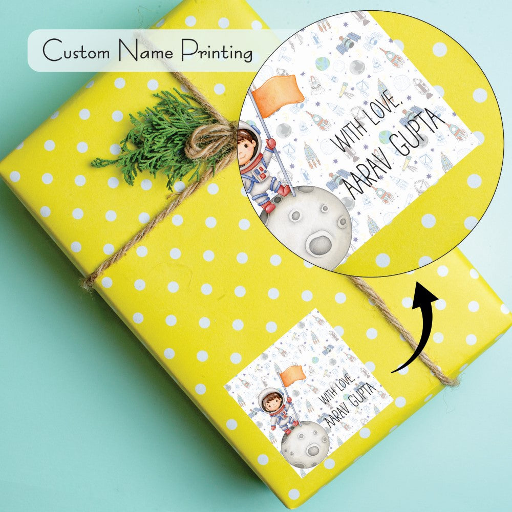 Gift tags Square - Cute Astranout