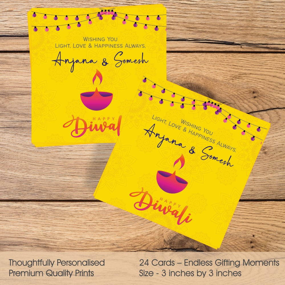 Diwali Gift tags - Diwali Elegance