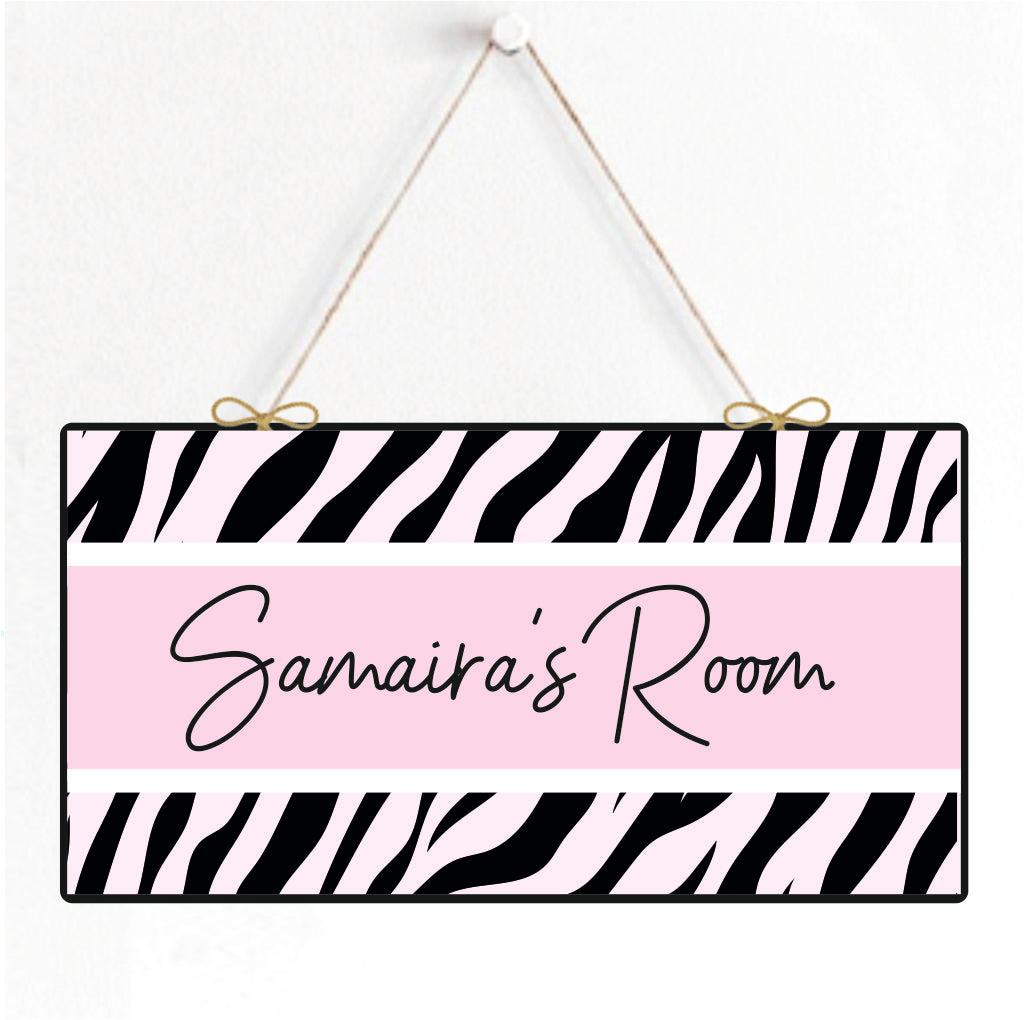 Personalised Door Sign - Pretty Place