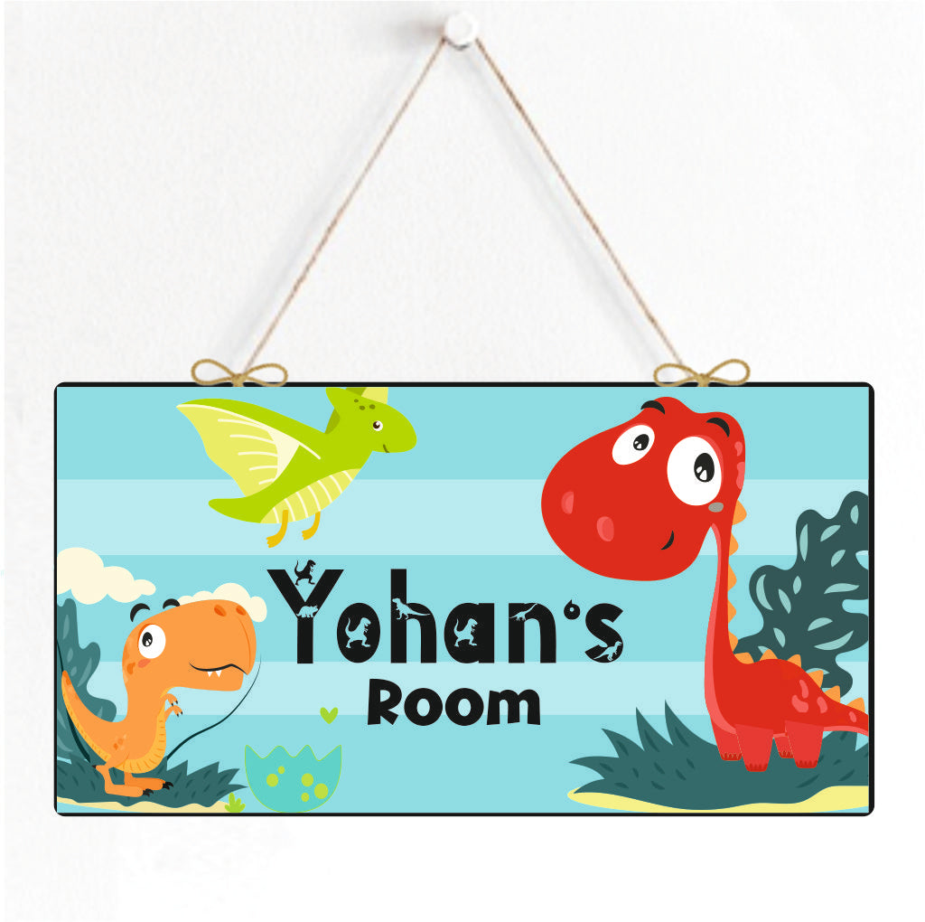 Personalised Door Sign - Roar Room