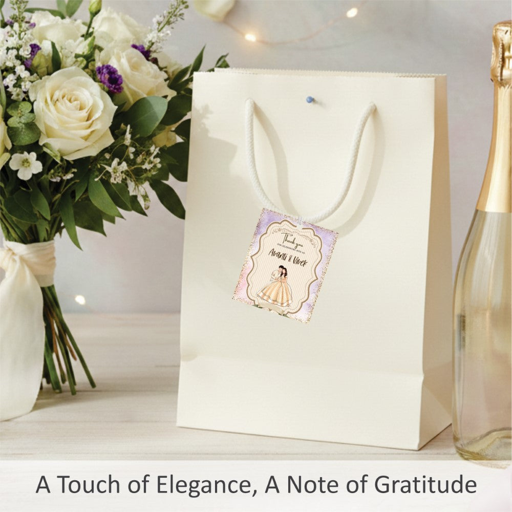 Wedding Thank You Tag - Eternal Vows