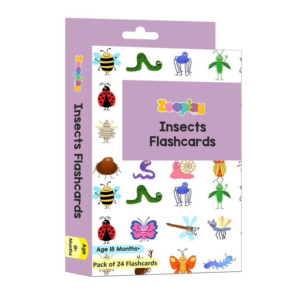 Insect Flash Cards- Pack of 24