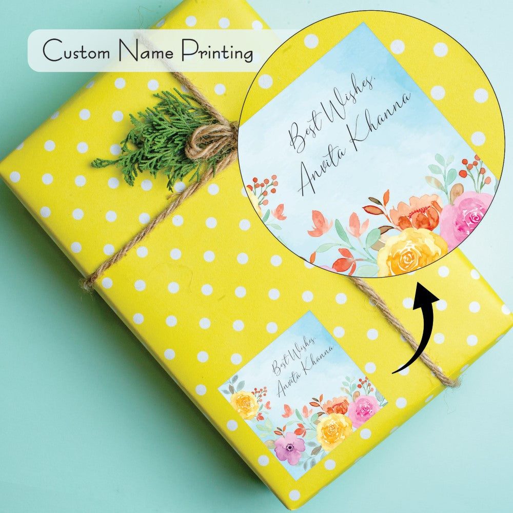 Gift tags Square - In full Bloom