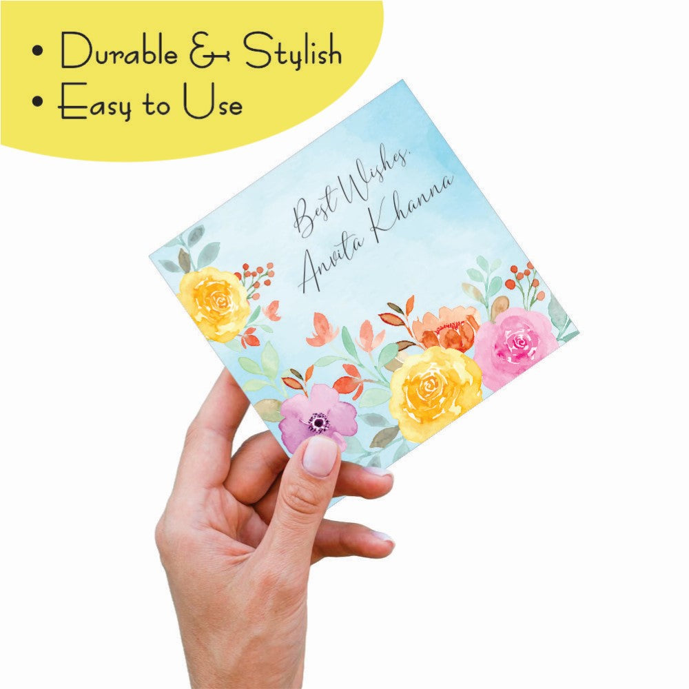 Gift tags Square - In full Bloom