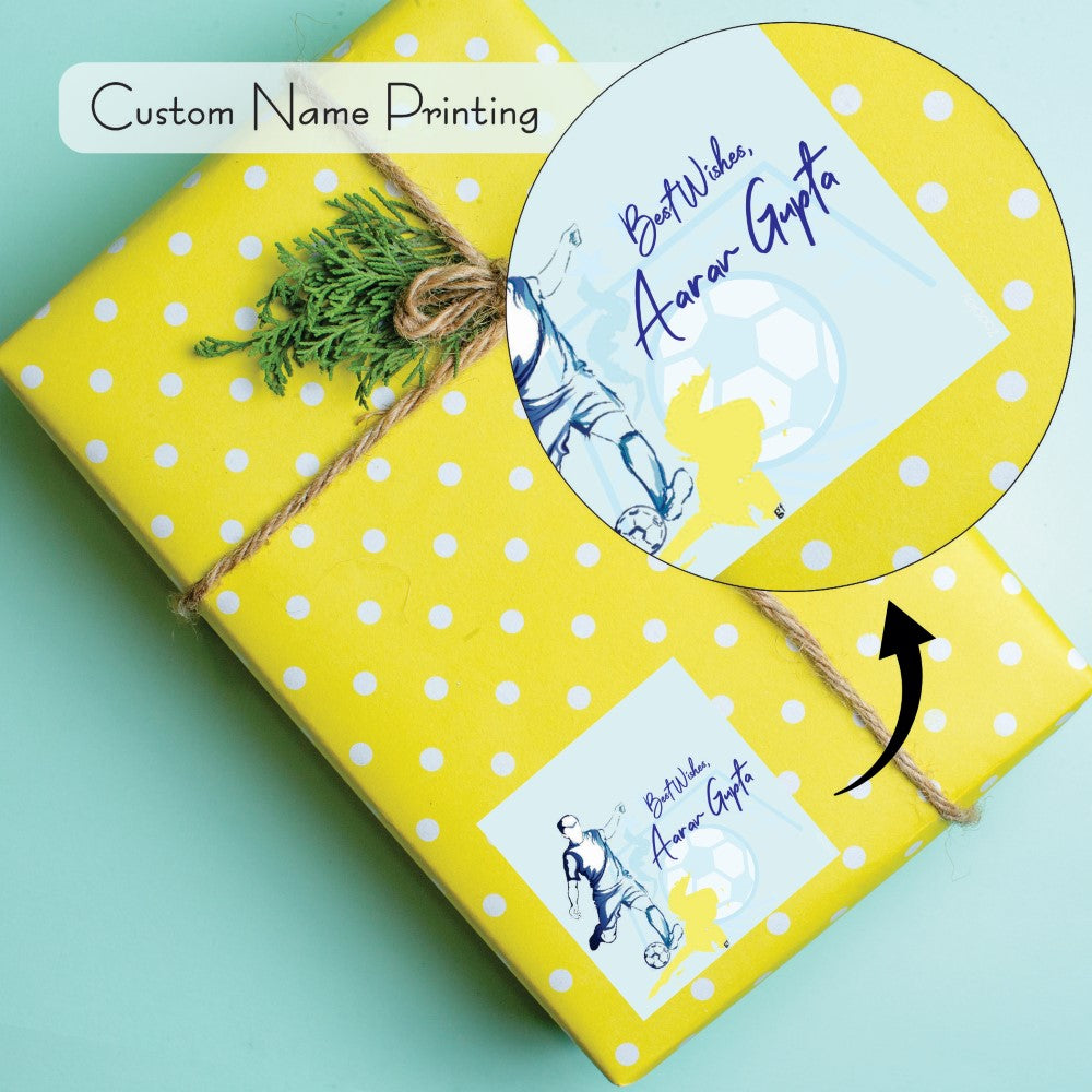 Gift tags Square - Football Fever