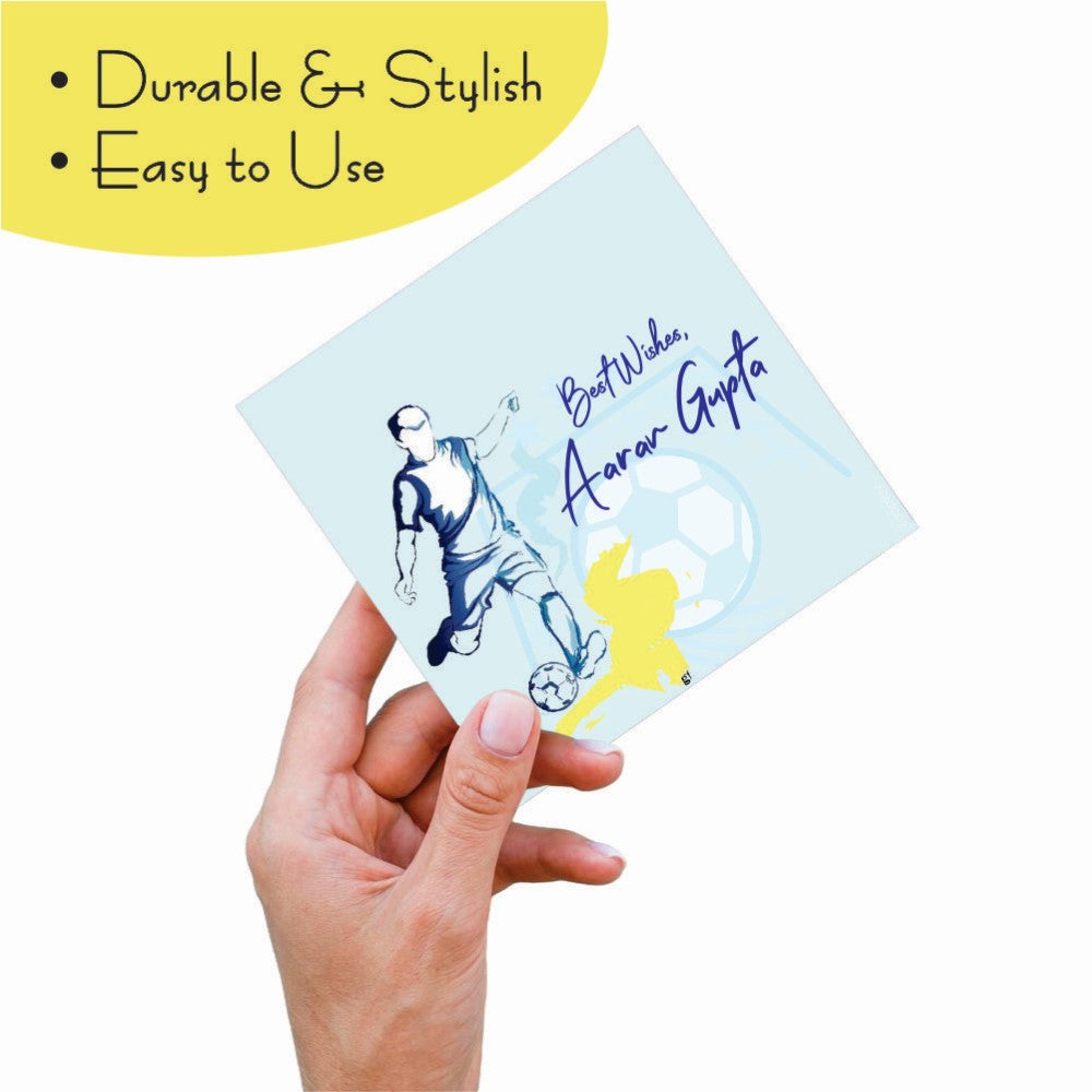 Gift tags Square - Football Fever