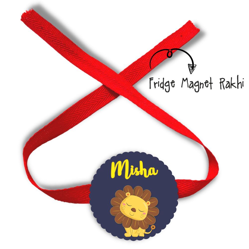Fridge Magnet Rakhi - Lion