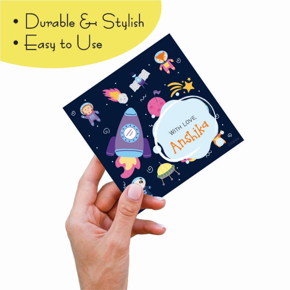 Gift tags Square - Galaxy Vibes