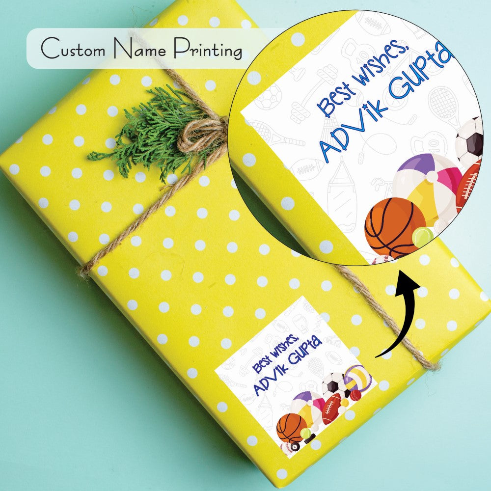 Gift tags Square - Game on