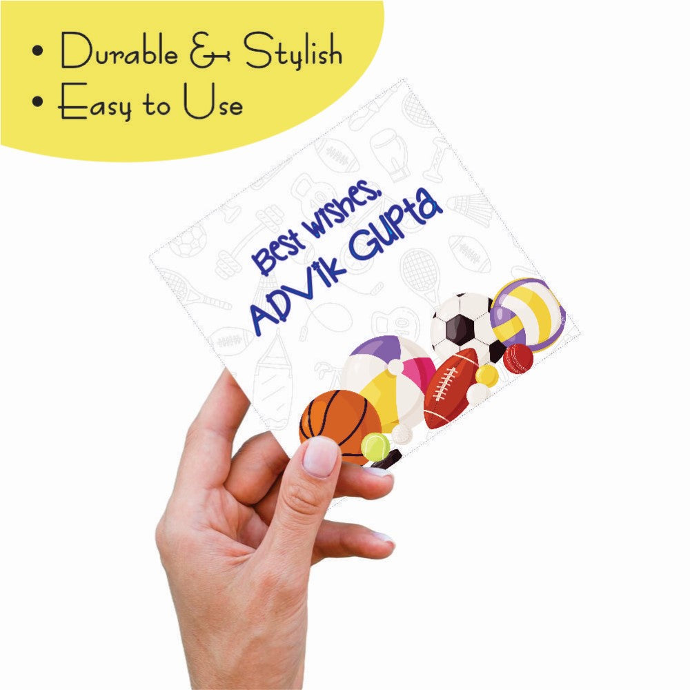 Gift tags Square - Game on