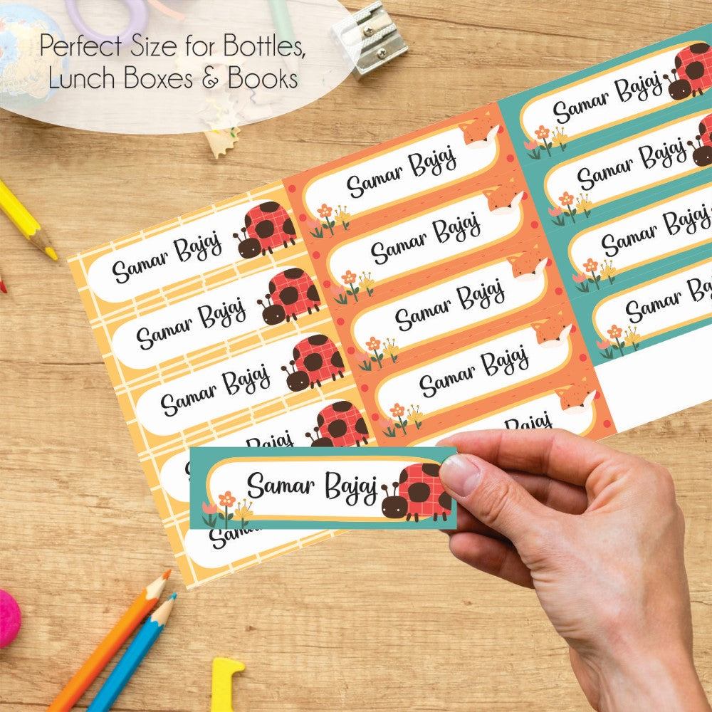 Waterproof Name Labels - Happy Spots
