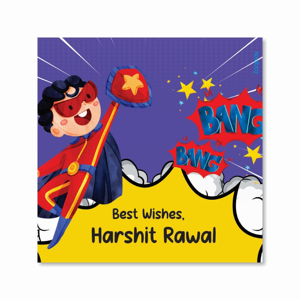 Gift Labels personalized - Hero Academy