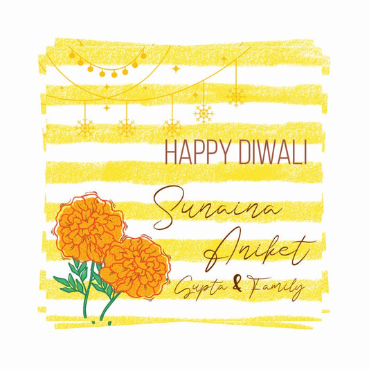 Diwali Gift tags - Joyful Lights