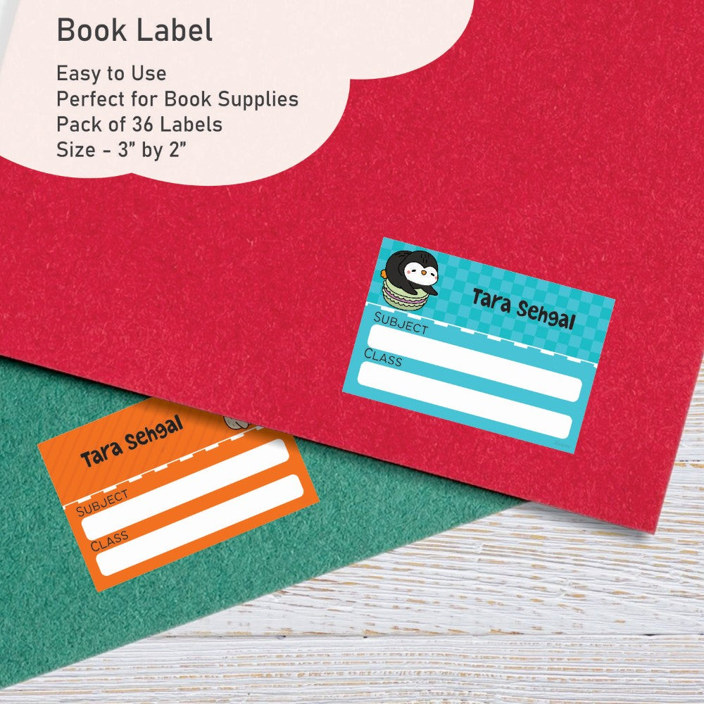 Personalised Book Labels - Kawai Cuties