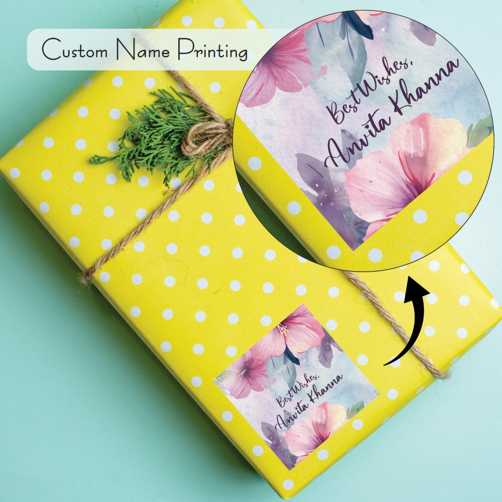 Gift tags Square - Lavender Bloom