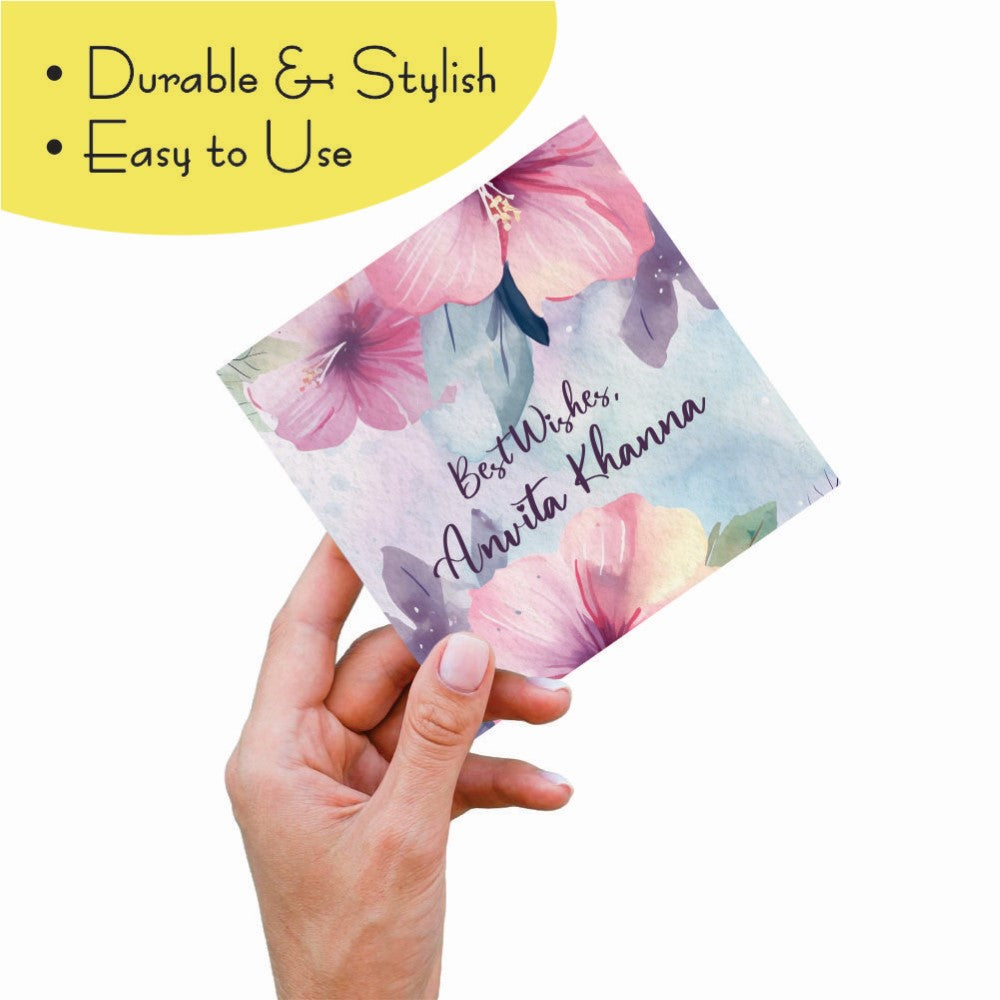 Gift tags Square - Lavender Bloom