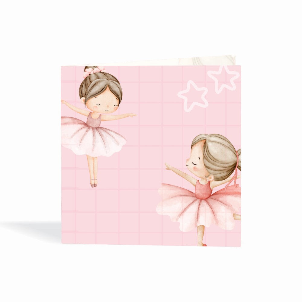Personalised GIft Notecard - Little Ballerina