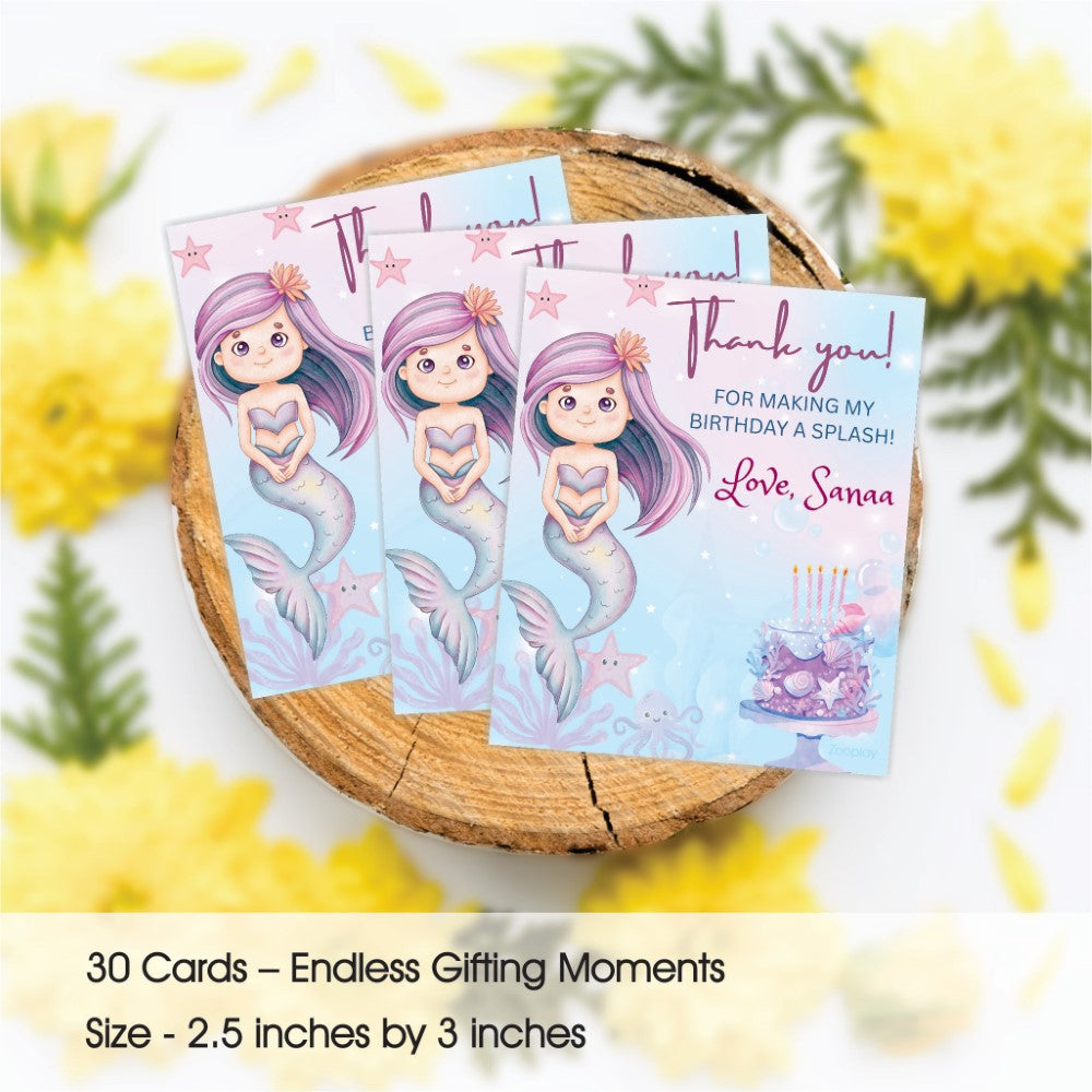 Thank You Tag - Little Mermaid