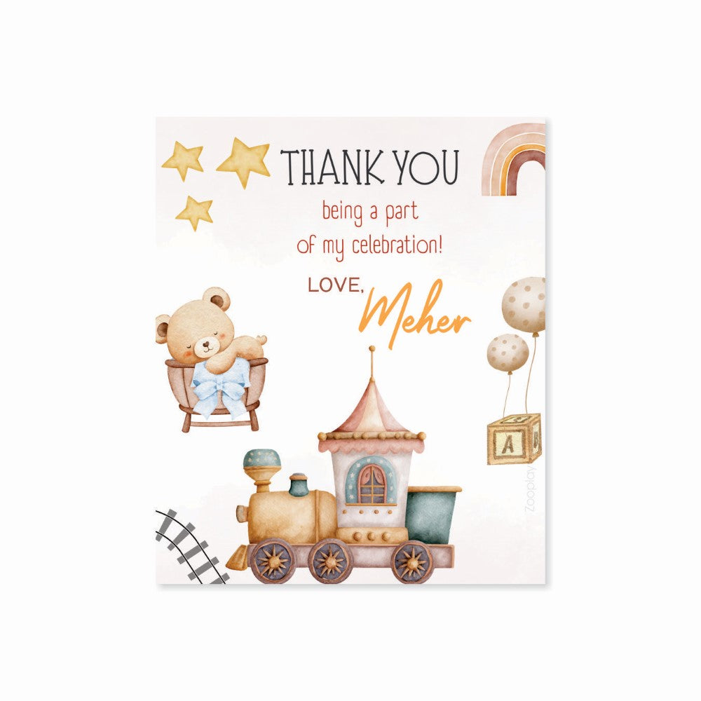 Thank You Tag - Little One