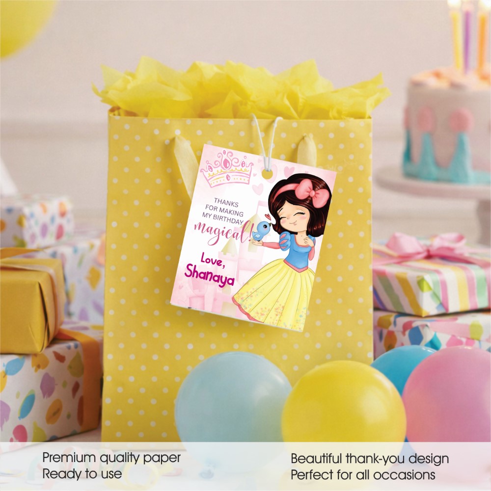 Thank You Tag - Little Princess