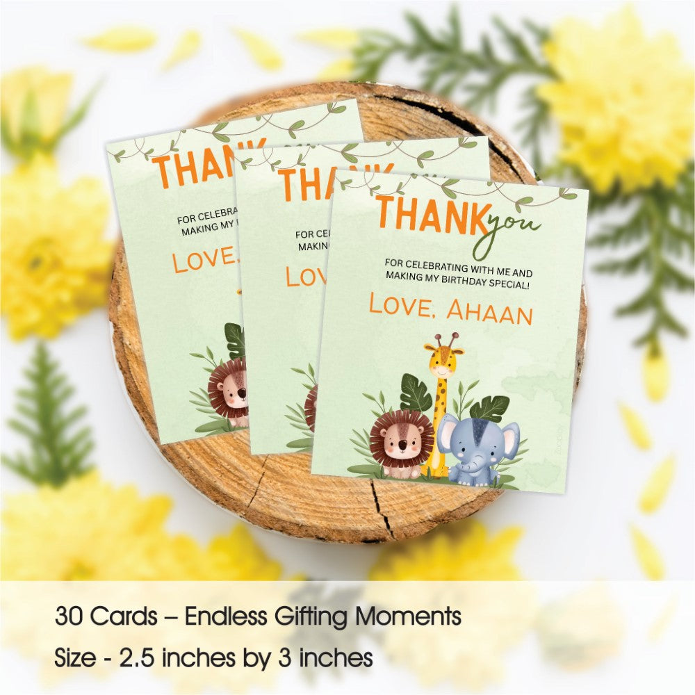Thank You Tag - Little Safari
