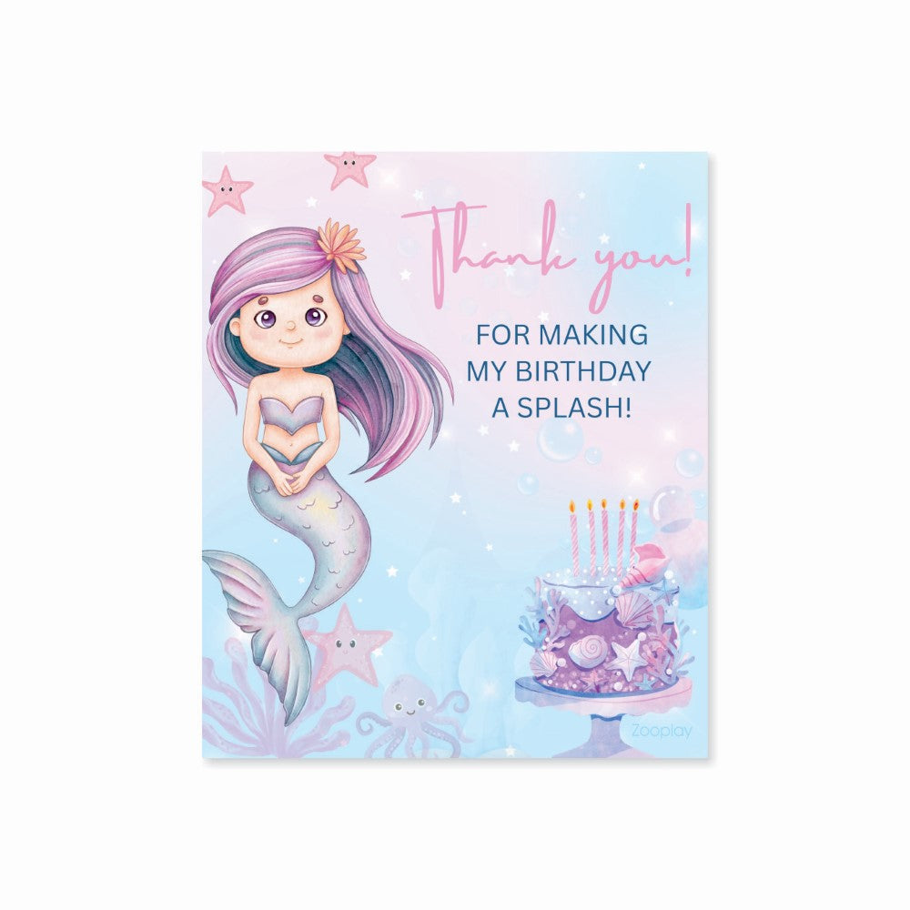 Thank You Tag - Little Mermaid